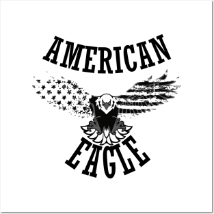 american eagel Posters and Art